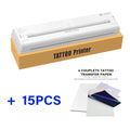 Yilong Ats886 Tattoo Printer Wireless Tattoo Stencil Printer Professional Thermal Transfer Bluetooth Portable Printer Copier