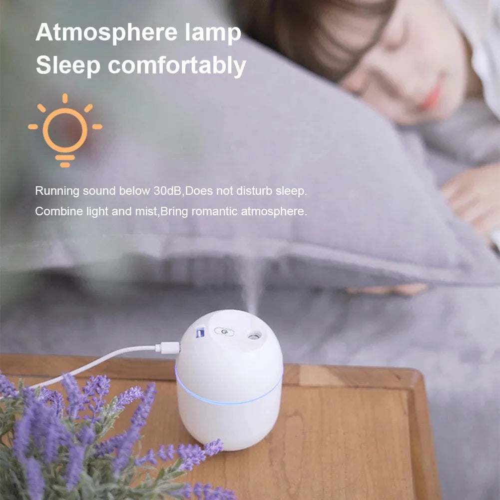 Humidificador Portátil Mini Gota de Agua USB | Silencioso | Dormitorio y Oficina 💧