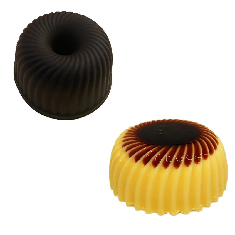 Molde de Silicona para Pudding, Caramelo, Muffin y Donut | Repostería DIY 🍩