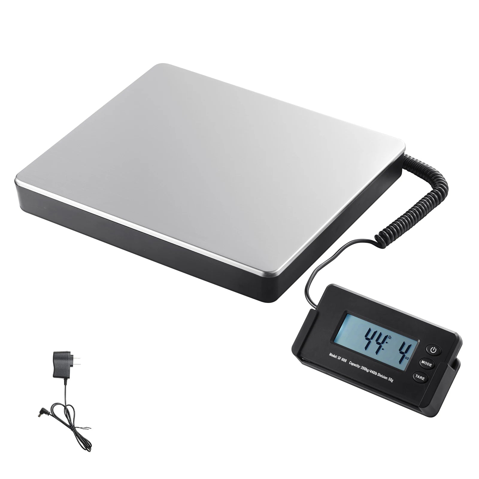SucceBuy Digital Shipping Scale 440lbs | Timer + Tare | HD LCD | Home & Post Office