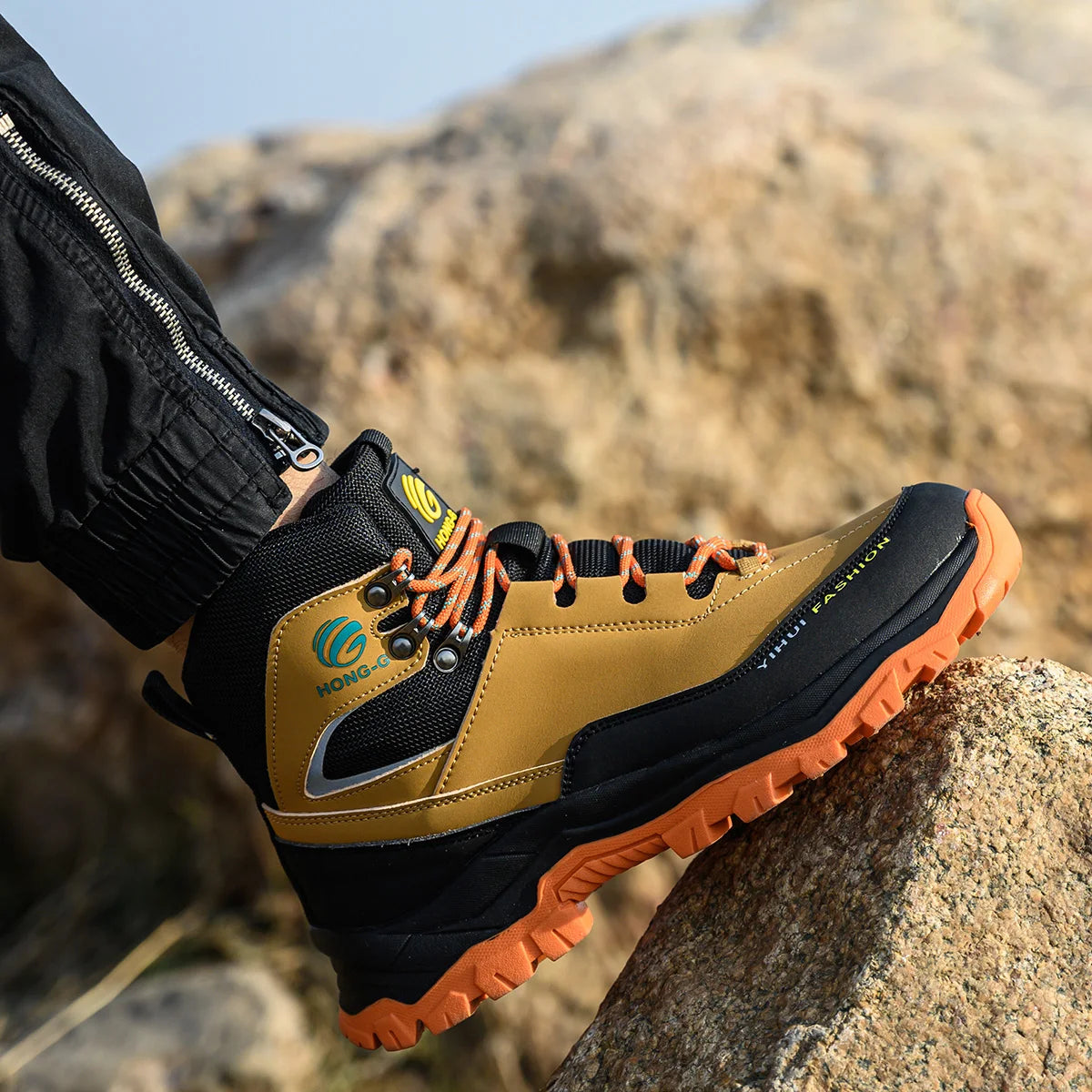 Botas de Trabajo Hombre | Transpirables | Punta de Acero | Antipinchazos | Moda y Protección