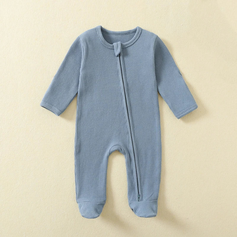 Pijama Mameluco de Algodón Orgánico para Bebé | Suave y Transpirable