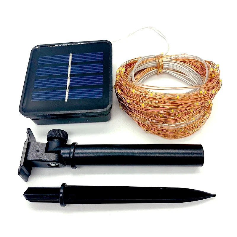Luces Solares Hadas LED Exterior | 7m-32m | Navidad, Patio y Árboles | Impermeables - Firu Total Sales
