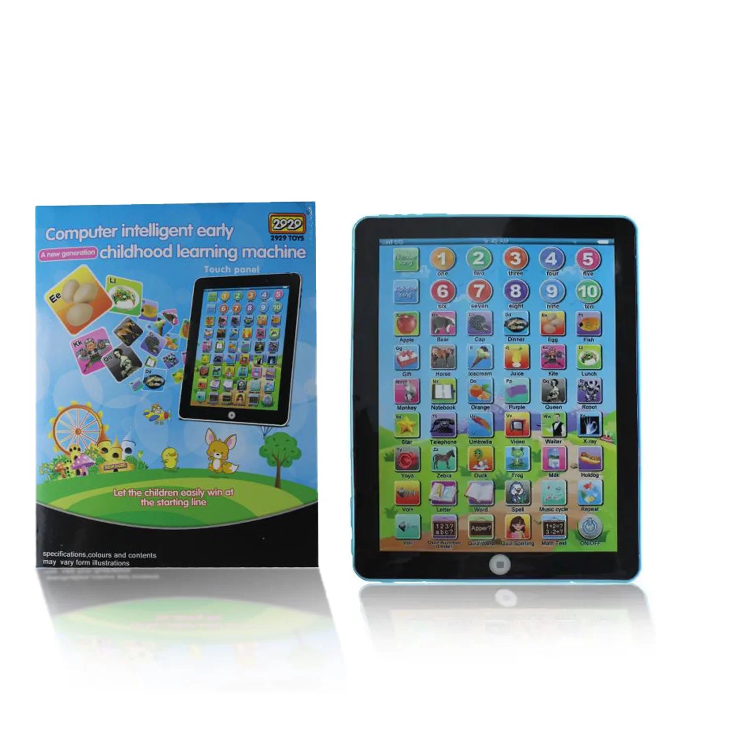 Voice Point Reading Machine Tablet Children's English Learning Machine Simulation Computer Story Machine Puzzle Toy