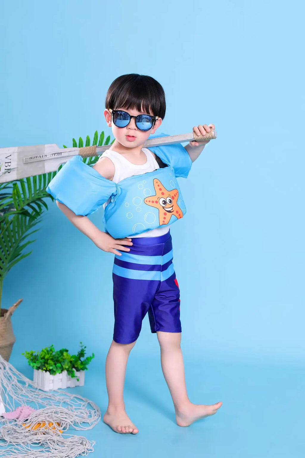 Baby Float Arm Sleeve Floating Ring Safe  Buoyancy Vest Kid Swimming Equipment Armbands Swim Foam Pool Toys Life Vest