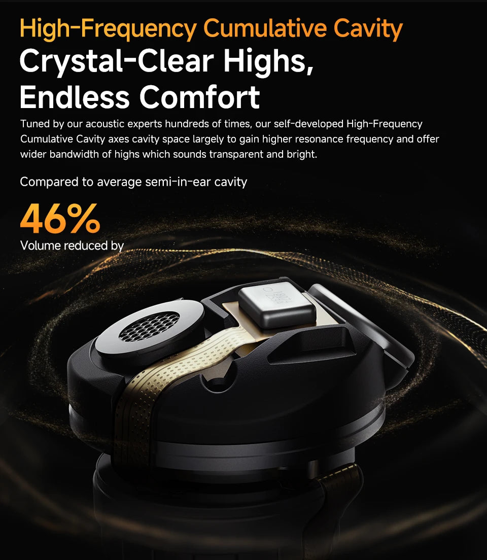 QCY HT10 AilyBuds Pro+ ANC | LDAC Hi-Res Audio | 6 Mic IA HD | 28H | Bluetooth 5.3 | Multipunto - Firu Total Sales