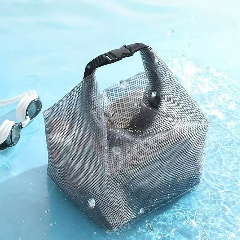 EVA portable waterproof bag, beach vacation waterproof swimsuit bag, portable makeup and toiletries bag, travel bag
