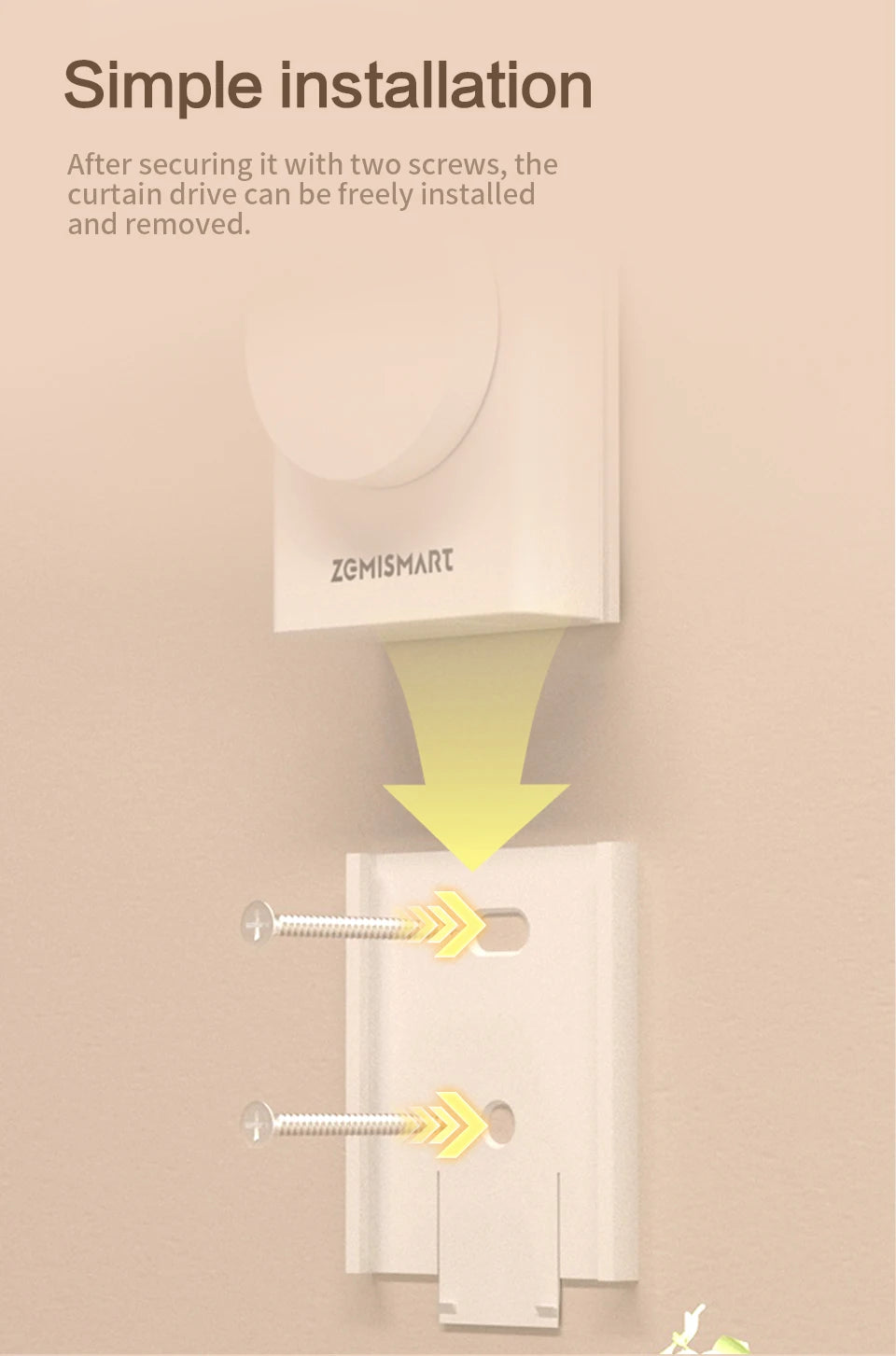 Zemismart Electric Honeycomb Shade Roller Blinds Driver Matter Thread Works with Alexa HomeKit Google Home Assistant SmartThings