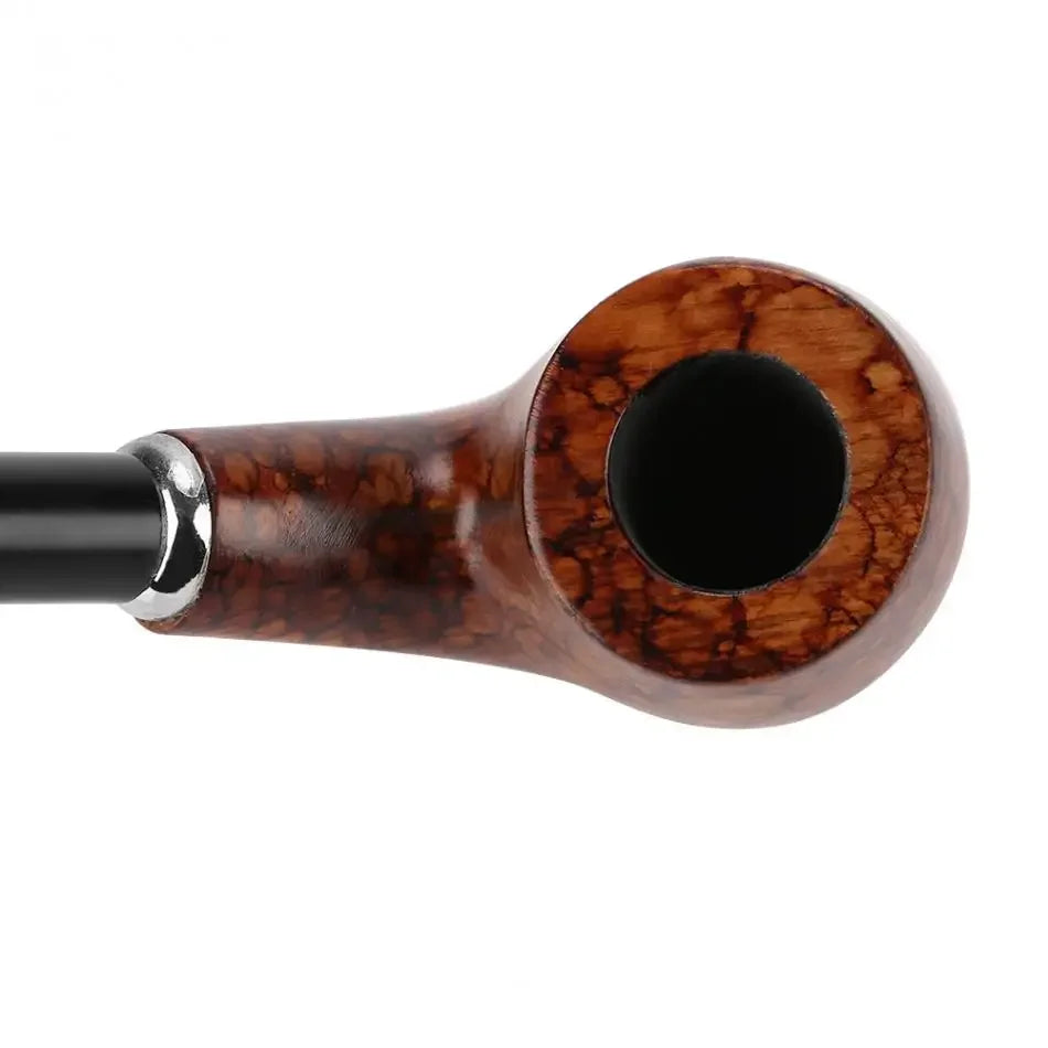 New Personality Wodden  Smoking Pipes 41cm Lengthened Resin Loop Long Handle Pipe Dry Tobacco Accessories with Gift Box