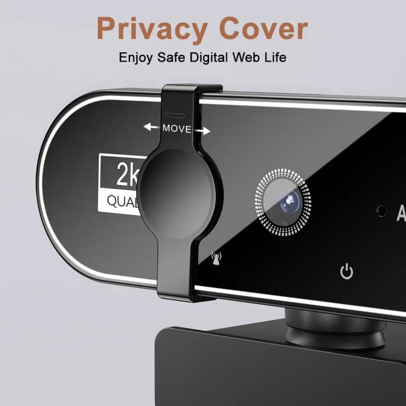 Webcam Lenovo 4K HD 1080P | Autoenfoque | Micrófono Integrado | 30fps | USB PC y Laptop - Firu Total Sales