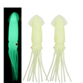 20Pcs/30Pcs Soft Luminous Octopus Trolling Saltwater Bait Squid Skirt Fishing Lures Glow Marlin Grouper Tuna jig Artificial bait