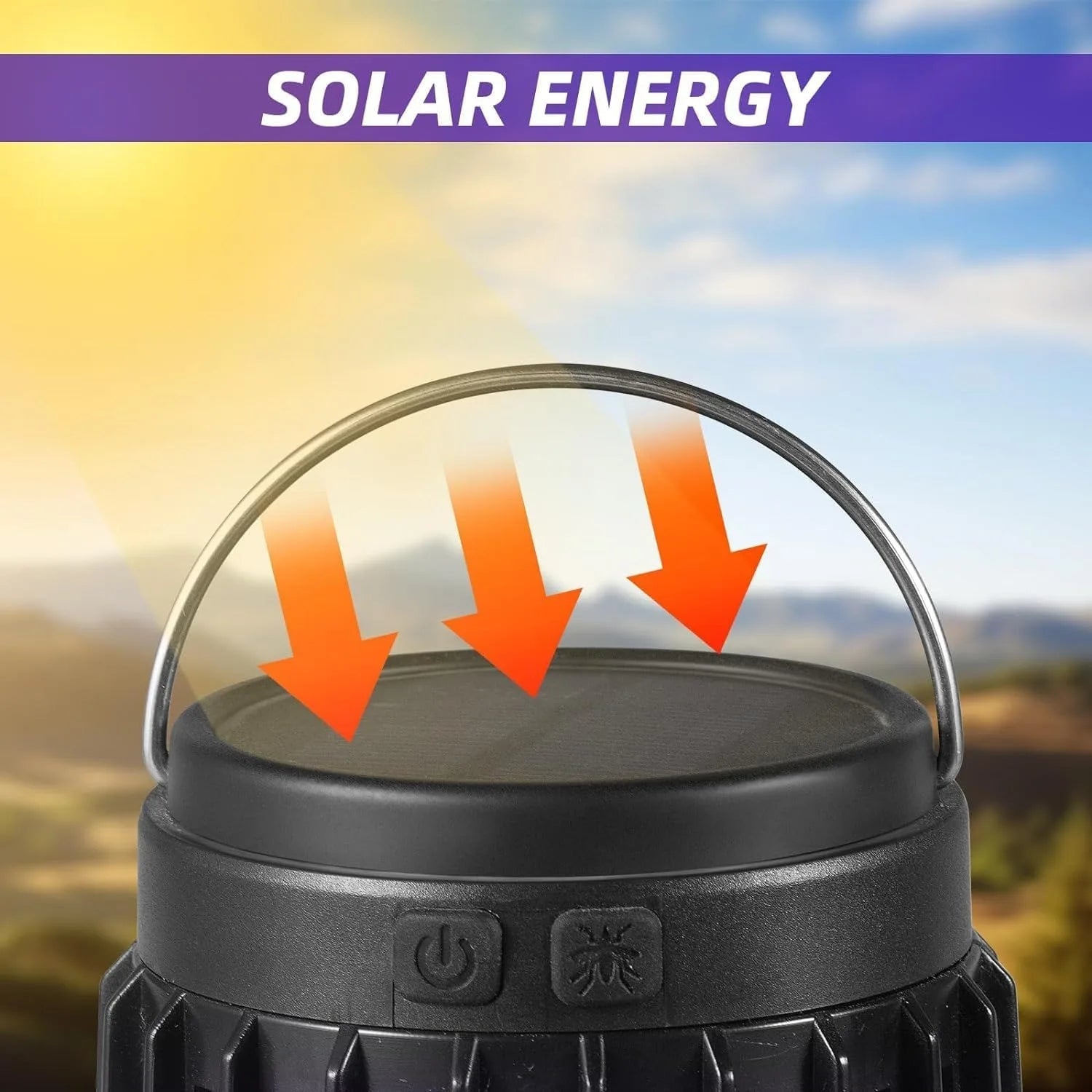 Mata Mosquitos Solar 3 en 1 Portátil ShinLuxe | 2pcs | Patio, Camping y Hogar ☀️ - Firu Total Sales