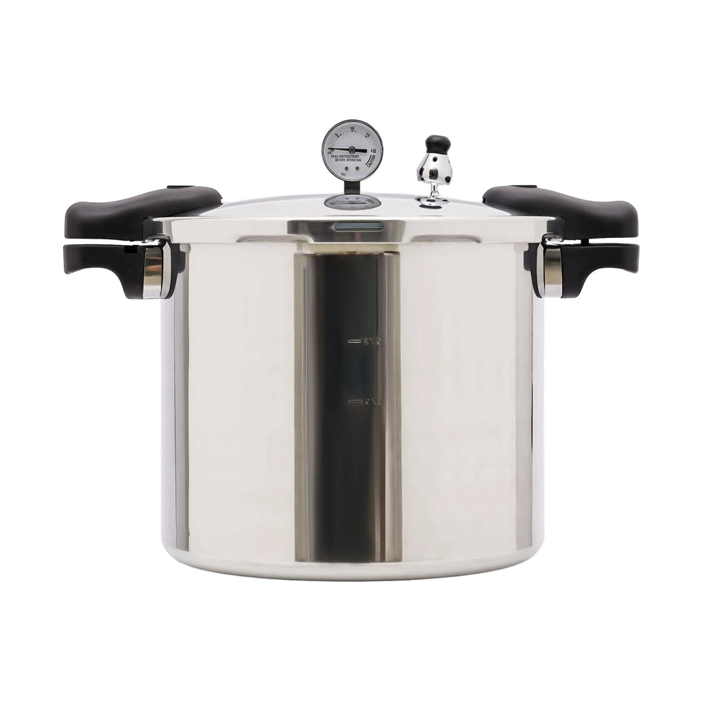 Olla a Presión Comercial 22L 90Kpa | Aluminio | Antiexplosiva | Gas | 32x28cm 🍳