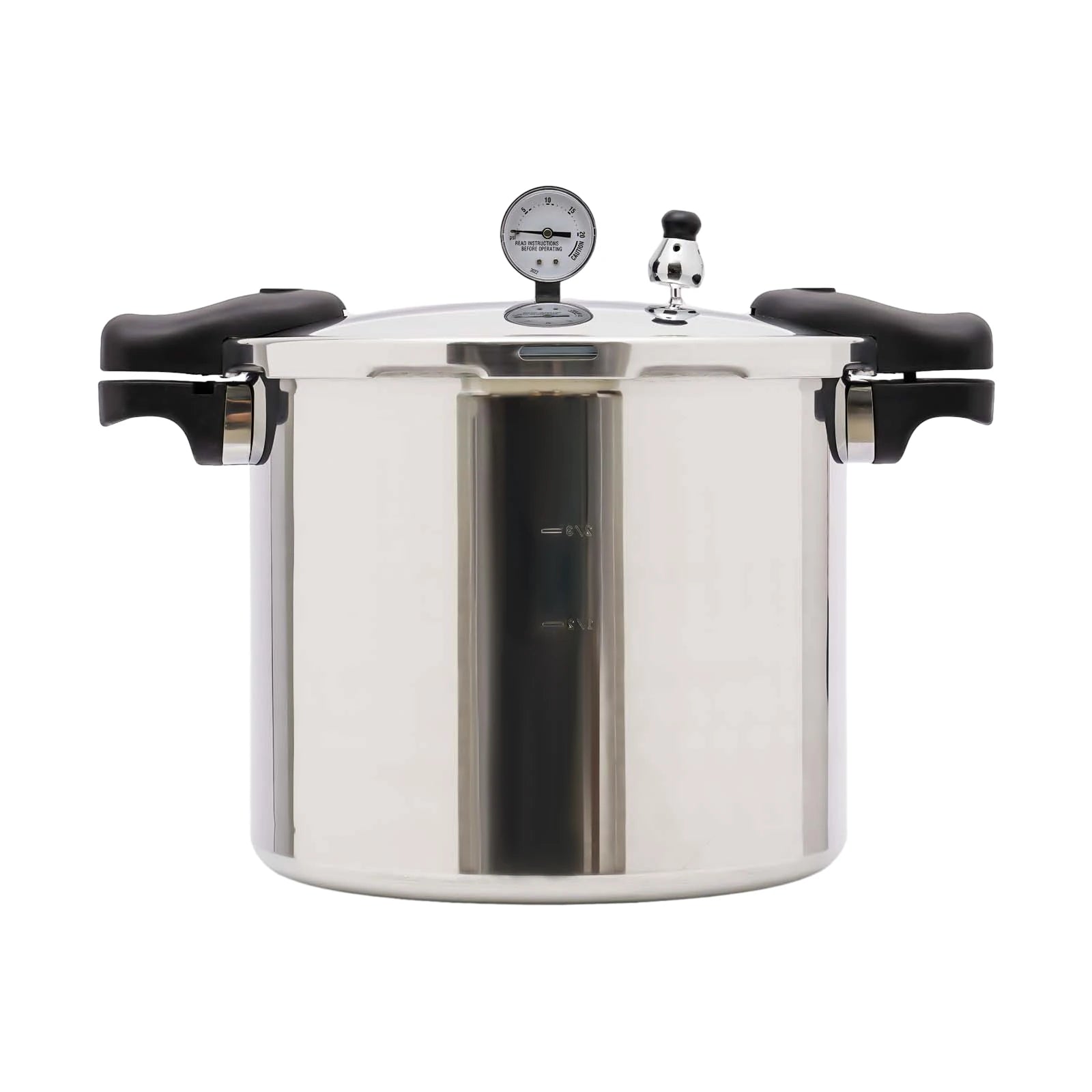 Olla a Presión Comercial 22L 90Kpa | Aluminio | Antiexplosiva | Gas | 32x28cm 🍳