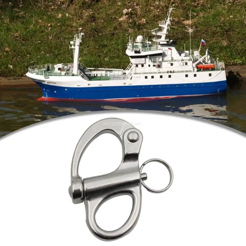 35/52/69/96mm Stainless Steel Quick Release Boats Chain Shackle Hook