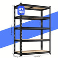 Estantes de Almacenamiento para Garaje 5 Niveles | 2000 LBS | Ajustables 📦 - Firu Total Sales