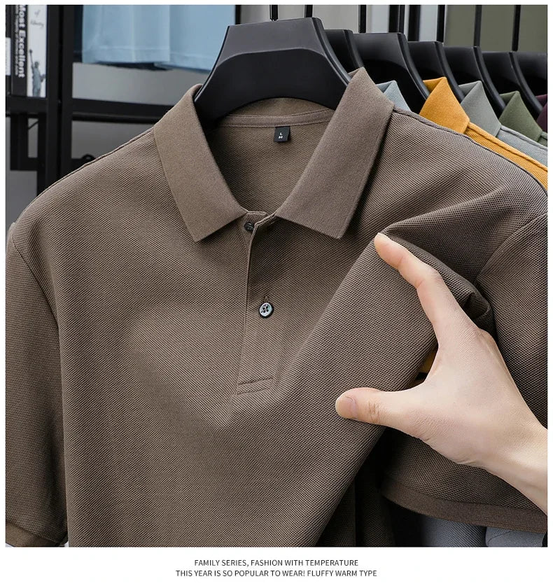 Polo 100% Algodón para Hombre | 19 Colores | Golf y Deporte | Acabado Sedoso 👔
