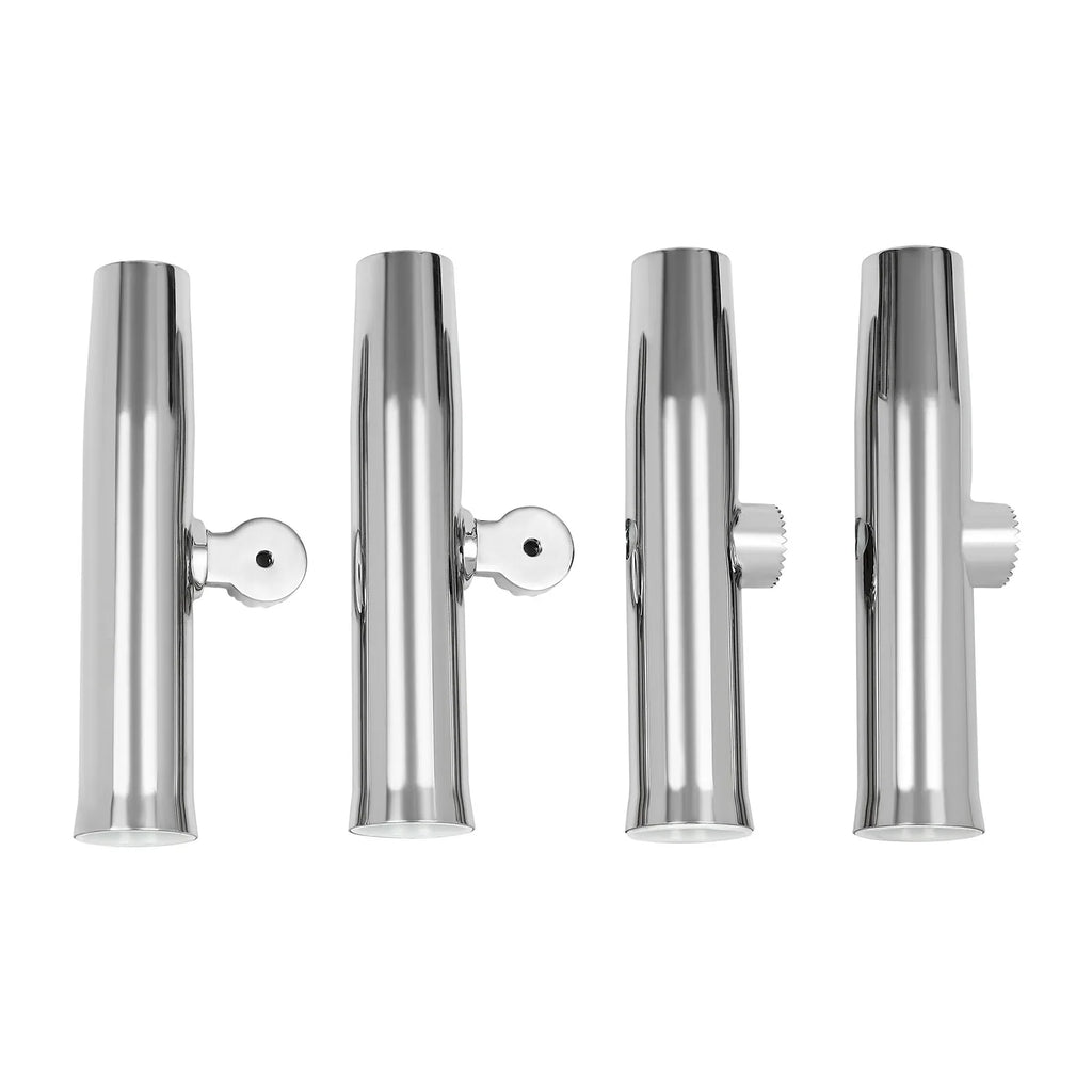 Adjustable Double Angle Fishing Rod Holder for Boats Yachts Stainless Steel Corrosion Resistant and Durable