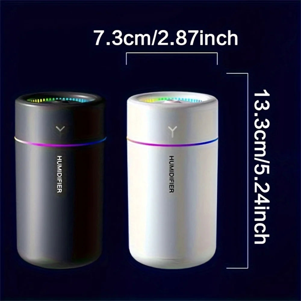 Humidificador de Auto con LED Colorido | Aromaterapia Ultrasónica | Dormitorio 💧