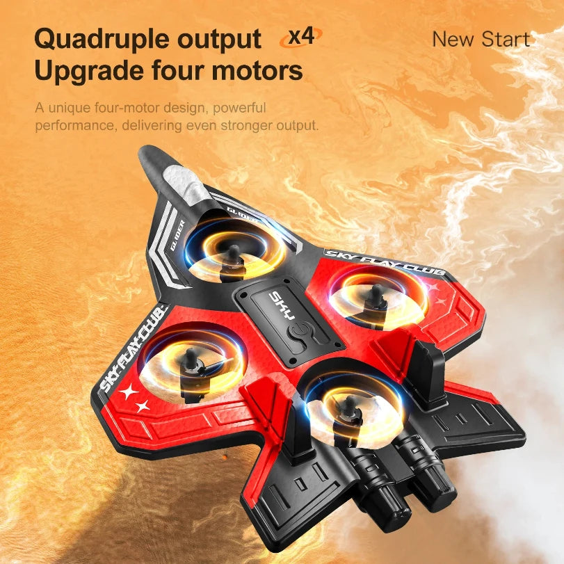 Avión RC Foam 4 Ejes YP3 | Acrobacias Aéreas | Regalo para Niños ✈️ - Firu Total Sales