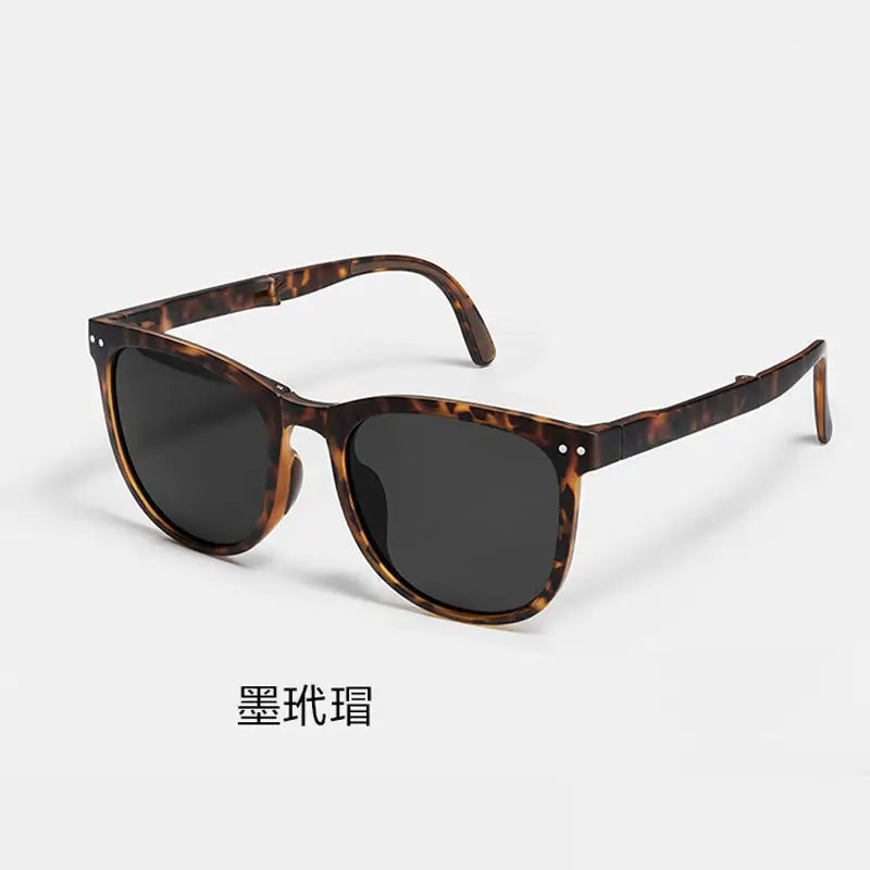 Folding sunglasses, portable, ultra light sun protection, UV protection, sunglasses for both men and women2027