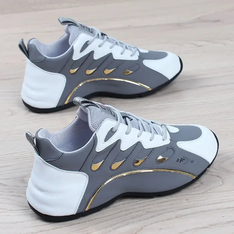 Tenis Cuero Suave | Hombre y Mujer | Casual | Transpirable | Vulcanizado | Ligero | Moda