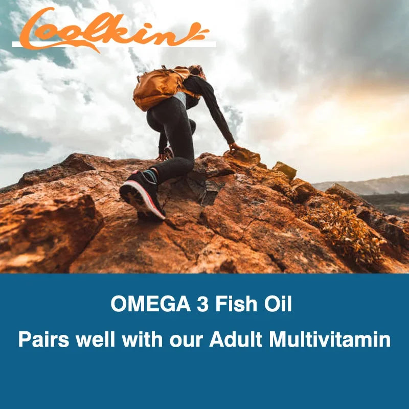 Omega 3 Fish Oil 2000mg - With EPA And DHA, 3x Strength, Highest Potency, Supports Brain & Heart Health - 120 Capsules