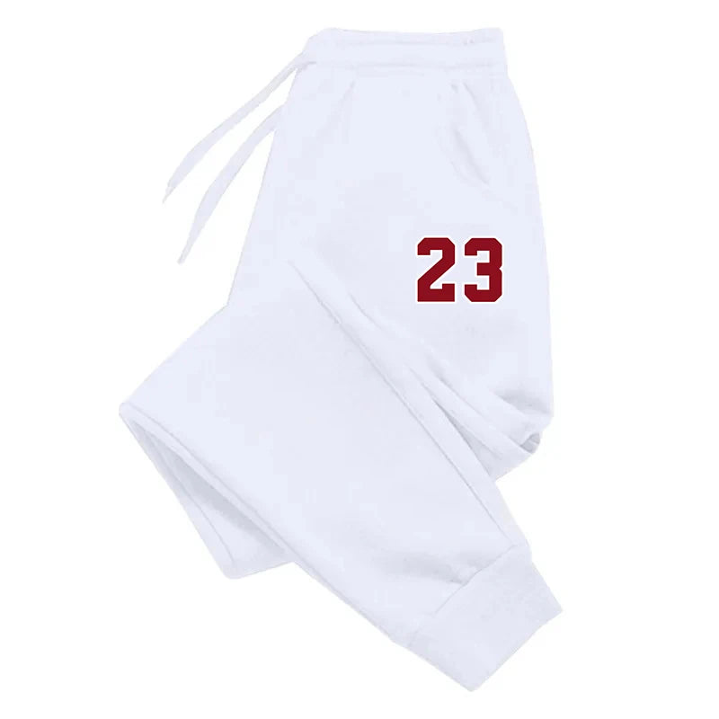 Men's Luxury Print Fleece Sweatpants Warm Jogging Pants Multiple PacksMale Outdoor Trousers Straight Trouse New Autumn Winter - Firu Total Sales
