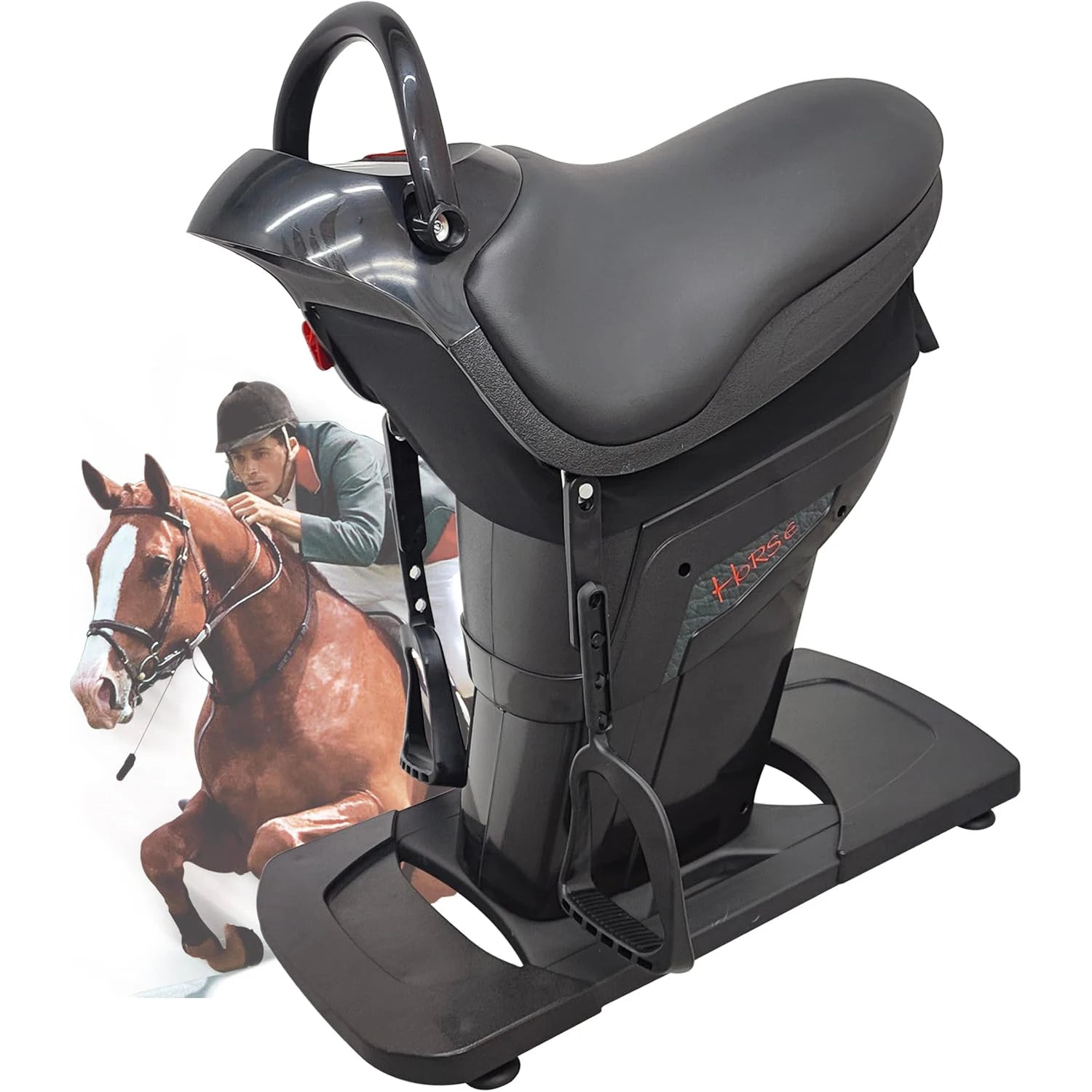 Máquina Simuladora de Equitación Eléctrica 110V | Velocidad Ajustable | Pantalla LCD 🐎