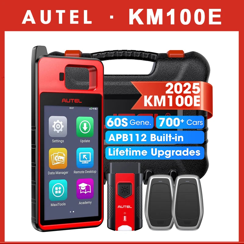 Autel MaxiIM KM100E Programador de Llaves OBD | IMMO | 2 IKEY Incluidas | Generación en 60s | 99% Autos - Firu Total Sales