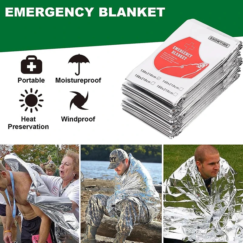 Deluxe First Aid Kit with Carrying Pouch, Outdoor First Aid Kit - Essential Emergency Kit for Camping, Hiking and Travell