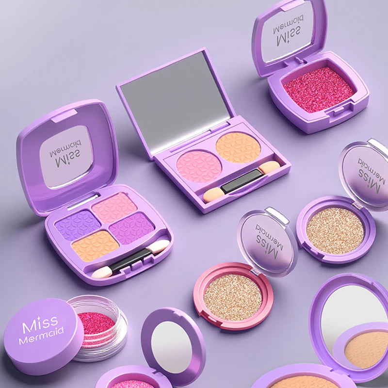 Kids Toys Simulation Cosmetics Set Pretend Makeup Toys Girls Play House Simulation Make up Educational Toys for Girls Fun Game