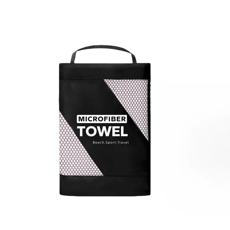 Toalla de Microfibra Premium 6 Tamaños con Bolsa - Playa, Gym, Yoga y Camping