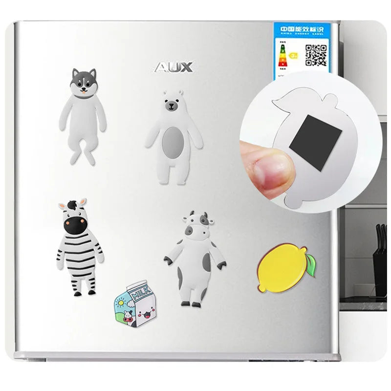 20/50PCS Magnetic Sheets Round Self Adhesive Magnet Office Refrigerator Flexible Magnetic Sticky Stickers For Home Hot Sale