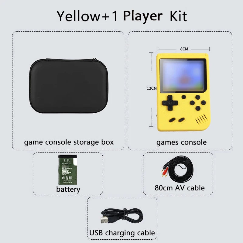 Consola Arcade Retro ONETOMAX 5 Pulgadas | 500+ Juegos Clásicos | Game Boy Emulador | TV - Firu Total Sales