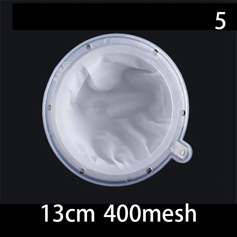 100/120/200/300/400/450 Mesh Nylon Filter Stainless Steel Funnel For Fruit Milk Traditional Chinese Medicine Oil White Wine