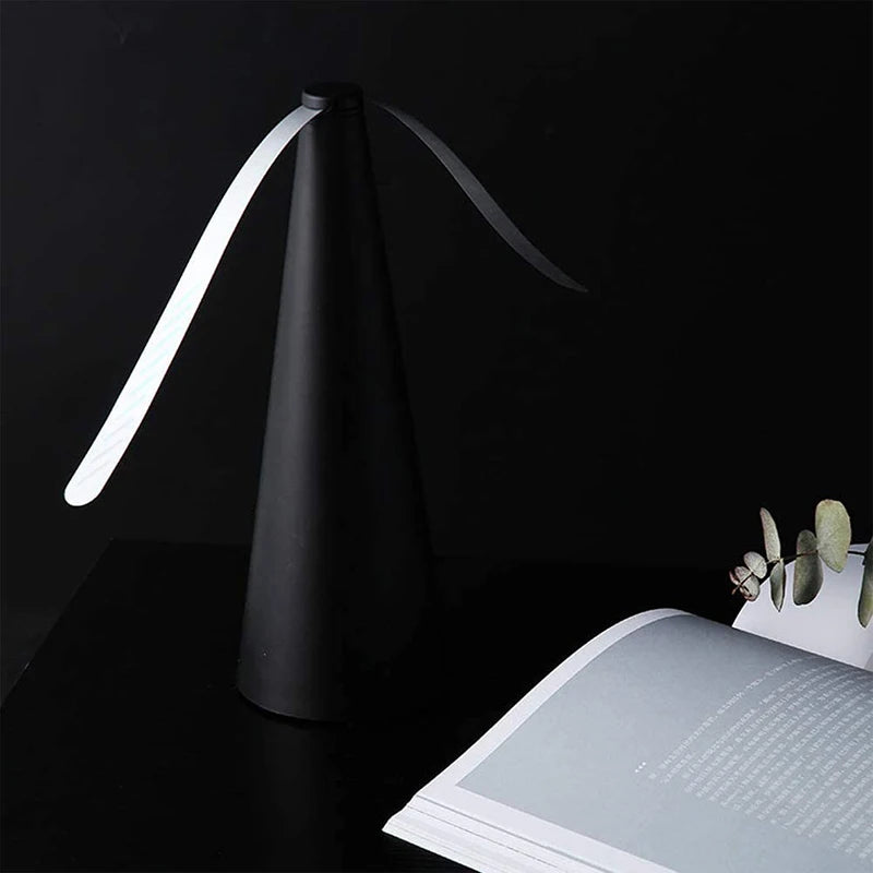 Rechargeable/dry cell Outdoor Multifunctional Fly Repellent 360° Rotation Fan-type Food Protector Pest Drive Away Table Fan
