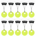 60pcs 10 Group Set Rubber Space Beans Stopper for Fishing Bait Fish Float Tools