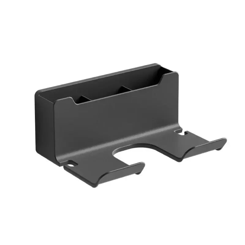 Hair Dryer Holder Wall Mount — Straightener Stand + Bathroom Organizer
