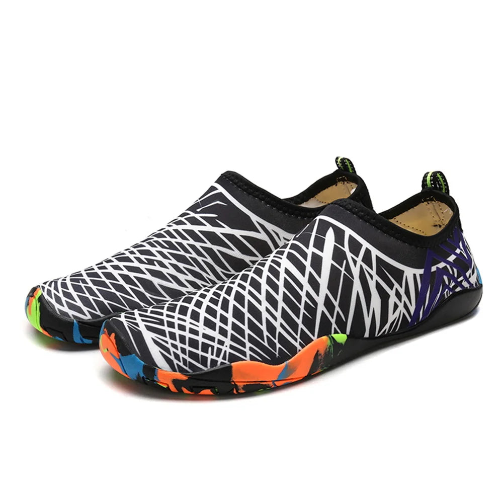 Quick-Drying Summer Water Shoes Unisex Seaside Beach Sock Barefoot Sneakers Men Swimming Upstream Sports Diving Aqua Shoes Women