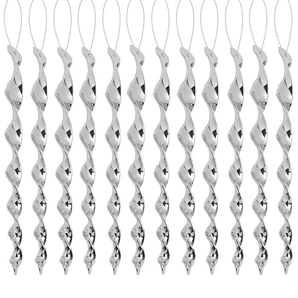 12x Bird Repellent Rotating Scare Rod Reflective Spiral Deterrent Control Device