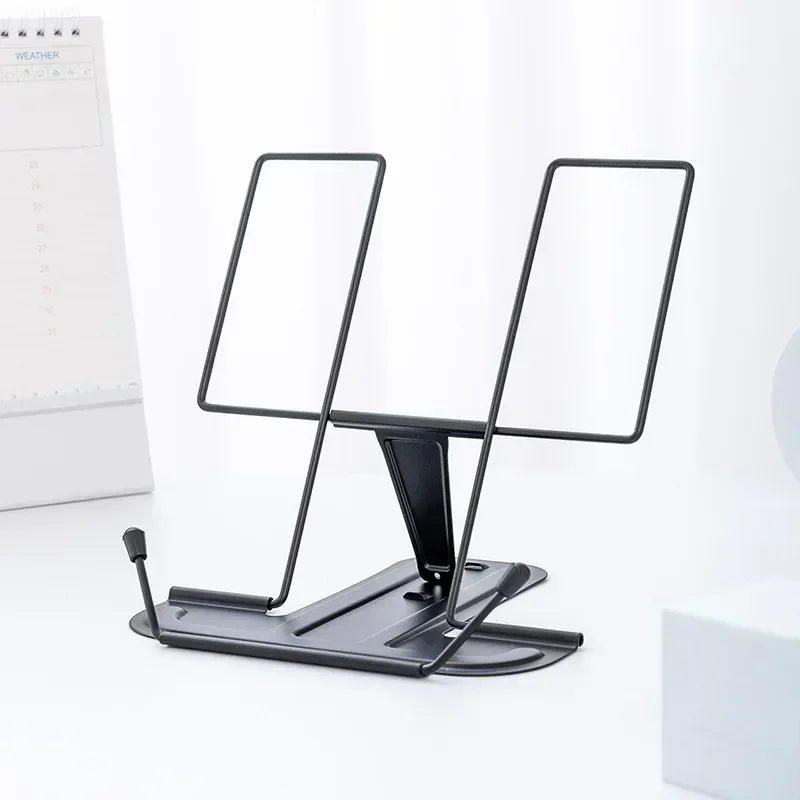 Simple metal reading stand, foldable reading stand, portable reading bookshelf, music stand