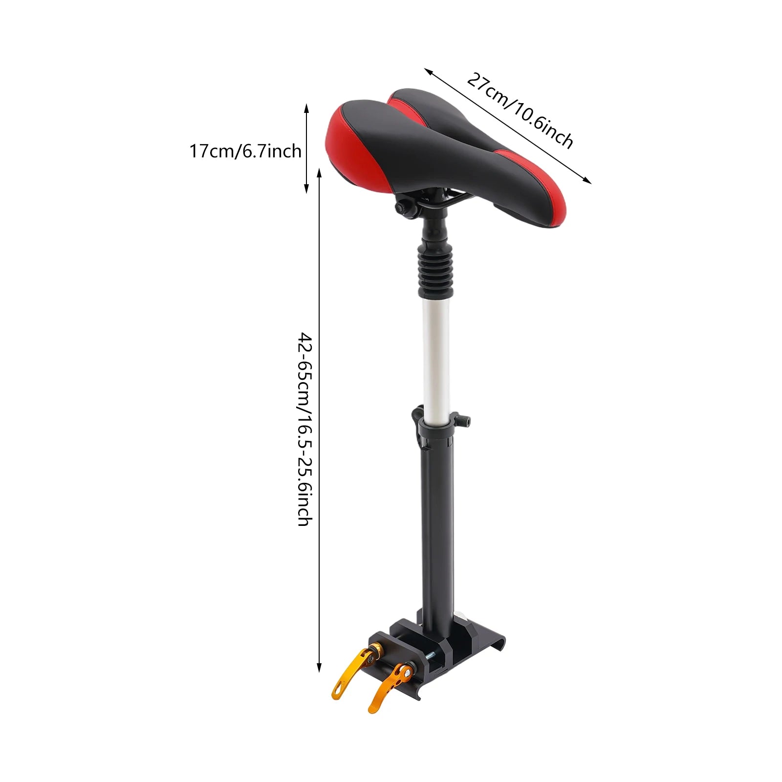 Asiento Plegable para Scooter Eléctrico | Altura Ajustable | Compatible Xiaomi M365 🛥️