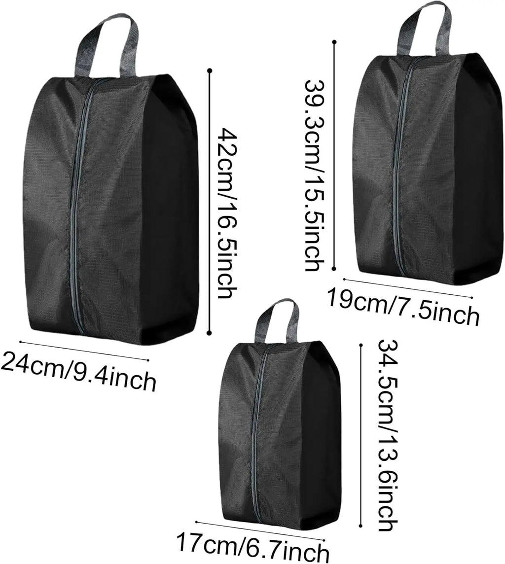 3Size Portable Waterproof Shoes Bag Multi-function Foldable Outdoor Travel Home Storage Bag Men Women Sneakers Organizers