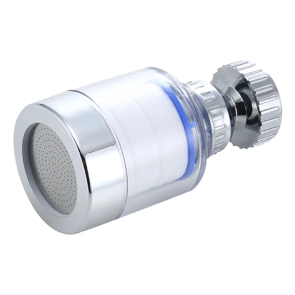 Kitchen Faucet Water Filter Pressurized Sink Filter Water Purifier 360° Tap Splash Proof Faucet Aerator Extender for Bathroom