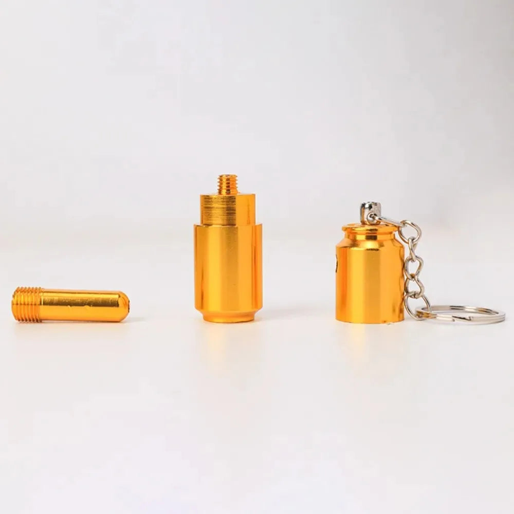 Easy to Pull Can Lightweight Design Smoking Accessories Detachable Keychain Hidden Men Toy Holiday Gift