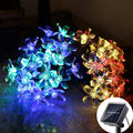 Solar Sakura Fairy String Lights | Cherry Blossom LED | Wedding Garden Christmas Outdoor