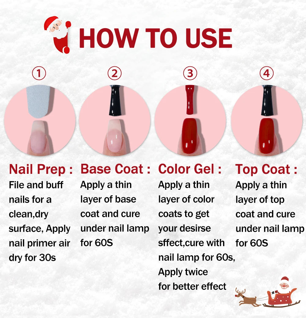 Esmalte Gel YOKEFELLOW 10ml | 122 Colores | Rojo Brillante | UV/LED Semipermanente 💅 - Firu Total Sales