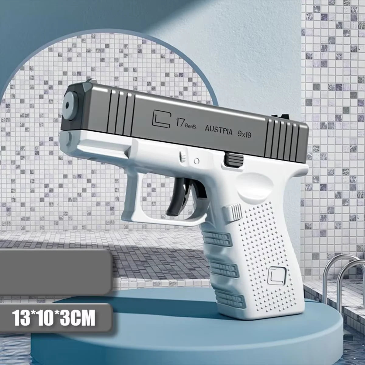 M1911 Water Pistol Toy - High-Power Squirt Gun for Kids & Adults, Summer Pool Beach Outdoor Water Blaster for Fun Shooting Games