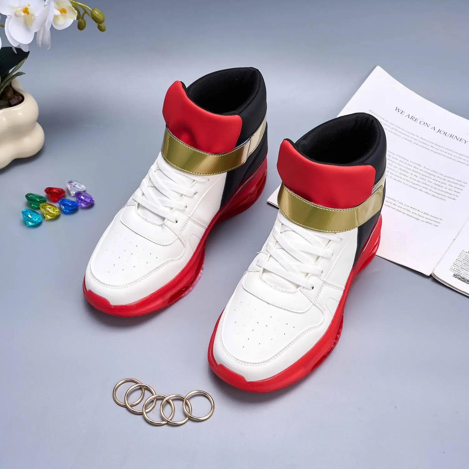 Tenis Shadow Sonic | Niños y Hombre | Zapatillas Rojas | Deportivas | Casual
